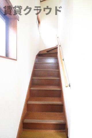 フラワーコーポの玄関