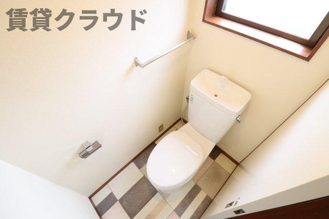 フラワーコーポのトイレ