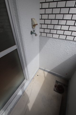 【設備】 | 白鷺ハイツ | 室外洗濯機置場
