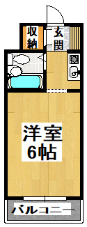 【間取り】 | 白鷺ハイツ