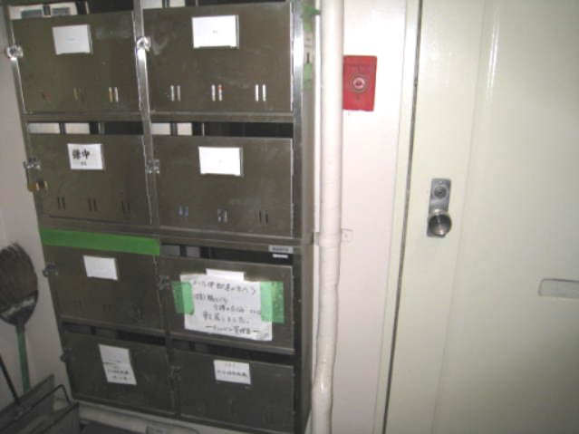 １階の集中ポスト