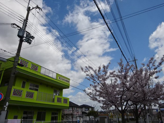 シャーメゾン魚住Bの展望