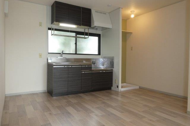 プレジール佐藤Cの内装|ダイニングキッチン