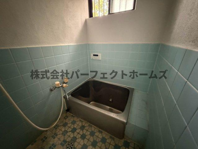 豊里町テラスハウスの浴室|ゆったり過ごせるお風呂です