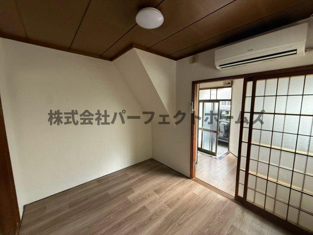 豊里町テラスハウスの設備|エアコン付です