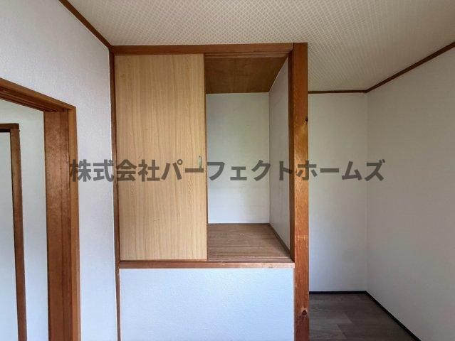 豊里町テラスハウスの収納|収納があります