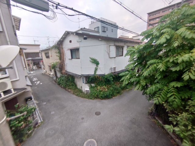 豊里町テラスの展望