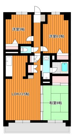 モンドミール和光の間取り