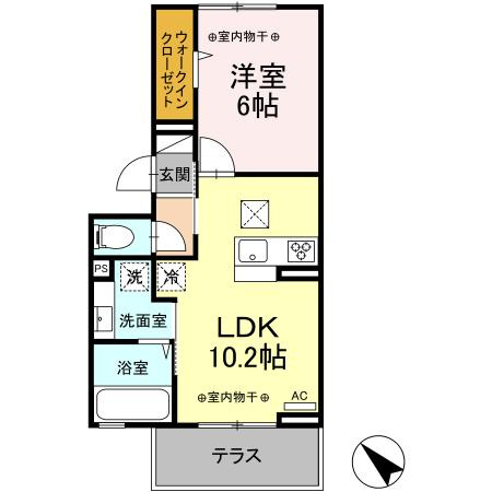 【間取り】 | ヒルズ国母