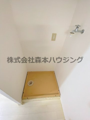 【設備】 | 　田井町マンション | 室内洗濯機置き場です