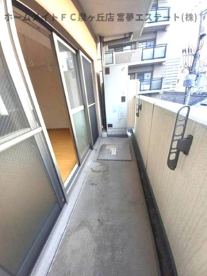 【バルコニー】 | アムール・Ｍ | ※イメージ　同物件別号室の写真