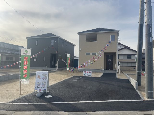 深谷市下手計第１　の外観|２号棟現地外観（2023年12月22日）撮影