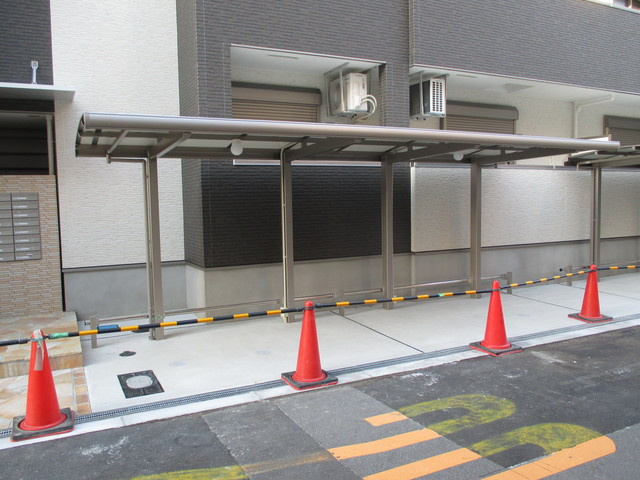 【その他共用部分】 | フジパレス淡路3番館 | 自転車置き場です