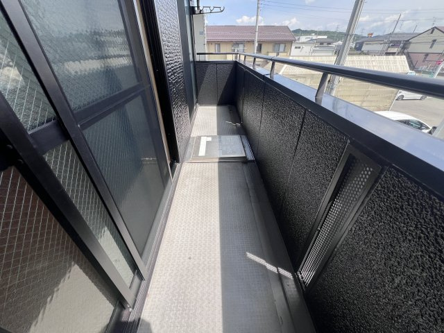 ウエストハイツのバルコニー