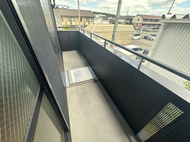 ウエストハイツのバルコニー