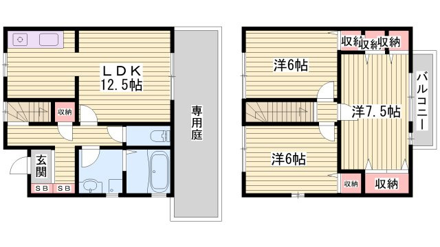 アルスクレストⅠの間取り