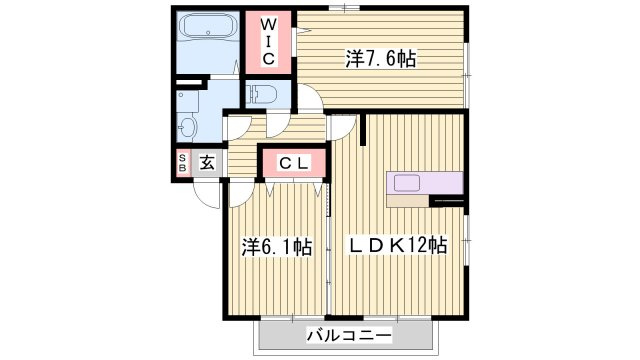 グレイスヴィラの間取り