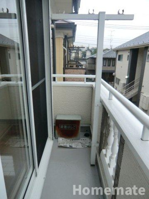 【バルコニー】 | マリーク壱番館 | 反転タイプ