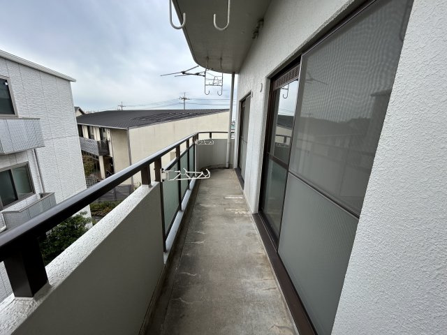 ブランベール大久保のバルコニー
