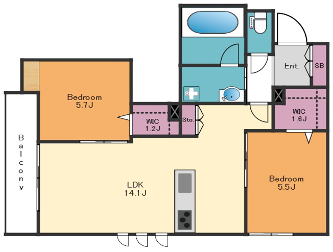 【間取り】 | ORANGETTE
