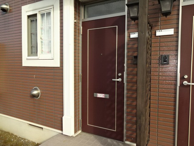 ベルクエムの玄関