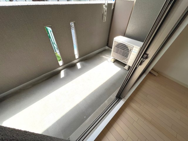 レジディア京町堀のバルコニー