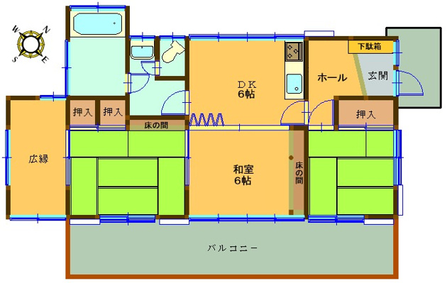 【間取り】 | 大室高原別荘地　戸建