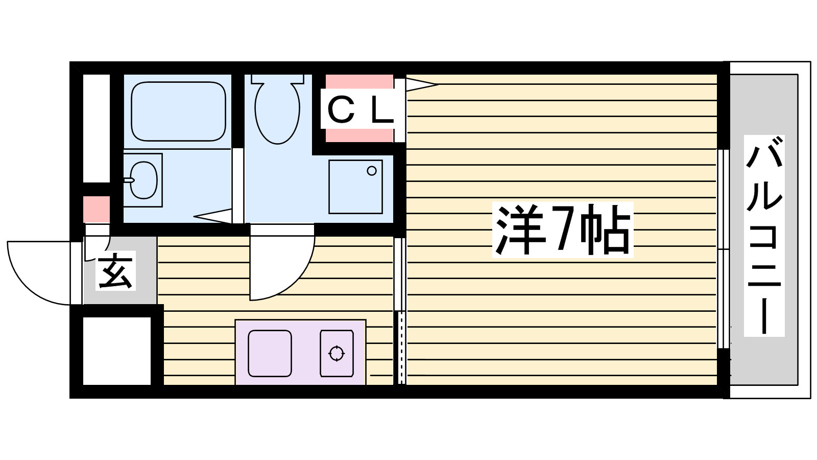 サンワプラザ福崎Ⅱの間取り