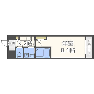 【間取り】 | グランパシフィック庄内