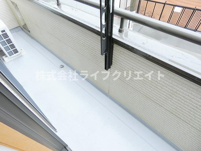 コンフォートヒルのバルコニー