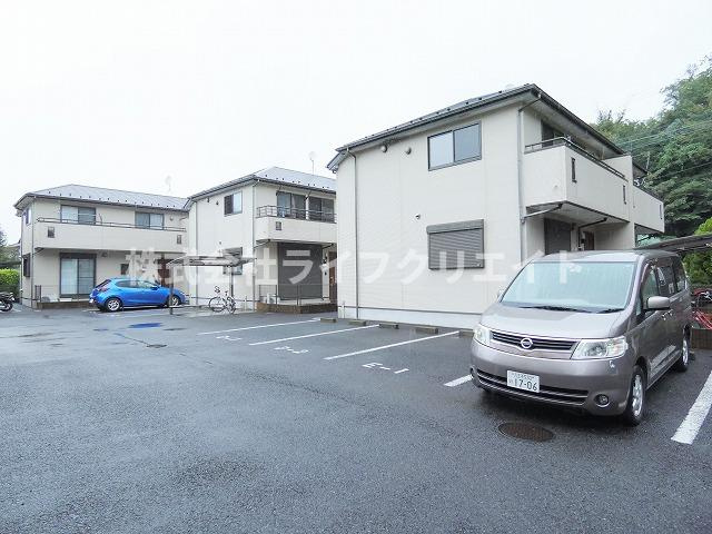 コンフォートヒルの駐車場