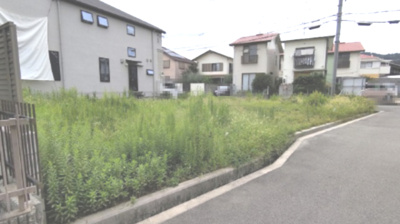 【前面道路含む現地写真】 | 桜井１丁目　建築条件なし土地