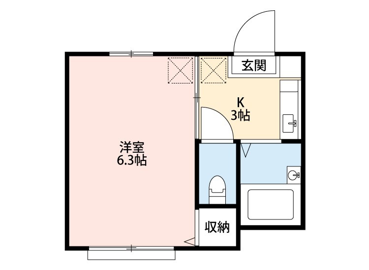 ルピナスコートの間取り