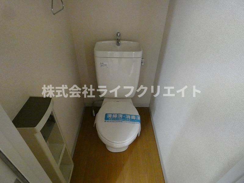 ルピナスコートのトイレ