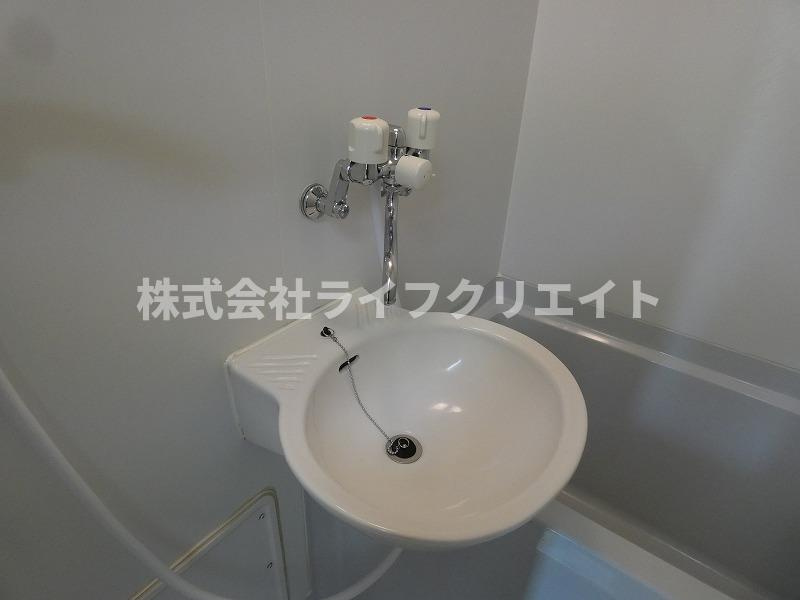 ルピナスコートの洗面所