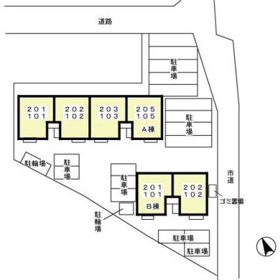 【区画図】 | フローレス・リーベAB