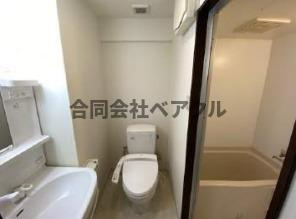 【トイレ】 | Park Side Mibu annex | 落ち着いた色調のトイレです