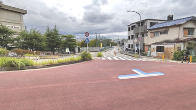 【前面道路含む現地写真】 | 稲5　新築戸建