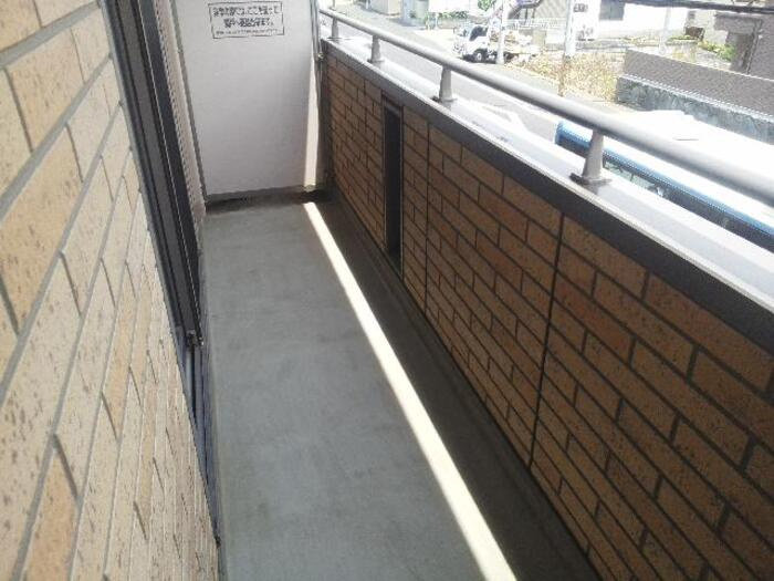 ボナール07のバルコニー