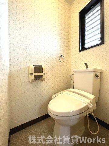 エステート北佐古のトイレ|清潔感のあるトイレです