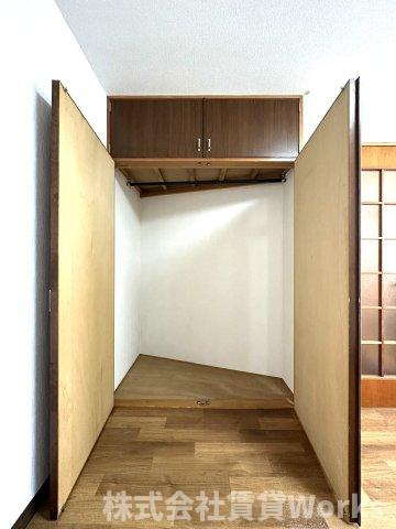 エステート北佐古の収納|ちょっとした収納スペースも充実しています