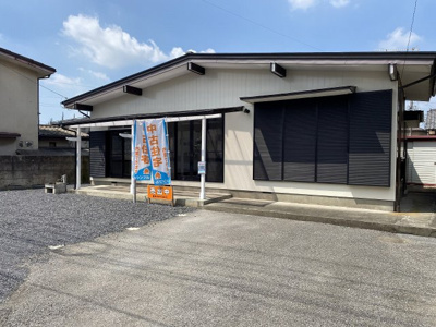【外観】 | 桐生市　三吉町2丁目　平屋