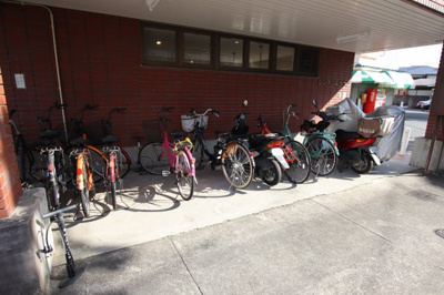 【その他共用部分】 | レジデンスサザン | 駐輪場