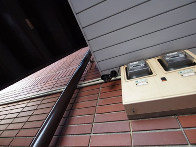 【セキュリティ】 | レジデンスサザン | 防犯カメラ