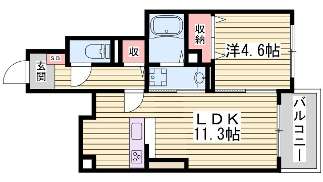 Y'sテラスの間取り