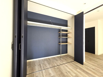 【収納】 | エクレール　ヨコハマ | エクレール・ヨコハマ　　　押入れをクローゼットと可動式棚1.5帖分に収納に変更しました♪