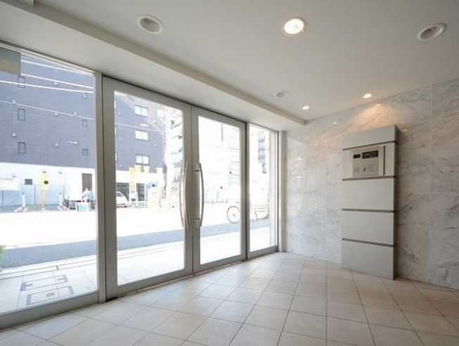 【ロビー】CITY SPIRE新富町