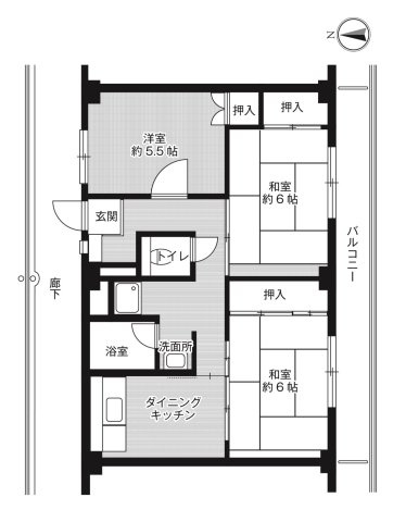 ビレッジハウス亀崎1号棟