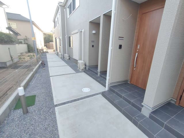 リーブルファイン岩槻本町のロビー|落ち着いたロビーです