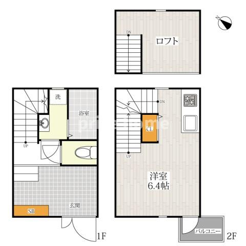 【間取り】 | 仲介手数料半額！HPに初期費用掲載「プライスホーム」で検索！Ｍｉ Ｃａｓｉｔａ薬院